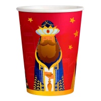 Vasos de 270 ml de Reyes Magos - 6 unidades