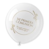Globo de látex de Comunión Trigo de 90 cm - 1 unidad