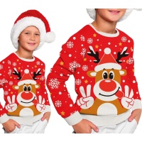 Jersey de Navidad de reno infantil