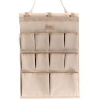 Organizador armario colgante de 50 x 36 cm Organic - 10 bolsillos