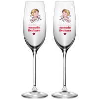 Copa de 190 ml para cava Cupido - 2 unidades