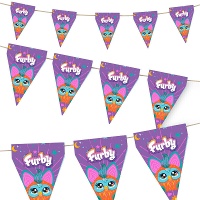 Banderín de Furby de 3 m