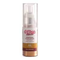 Spray comestible efecto perlado dorado de 10 gr - Dekora