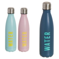 Botella de 0,50 L Water en 3 colores - 1 unidad