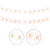 Guirnalda de Bride Groom de 2,50 m