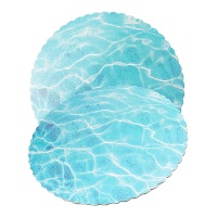 Base para tarta de 30 x 30 x 0,3 cm agua