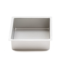 Molde cuadrado de 30 x 30 x 10 cm anodizado - Decora