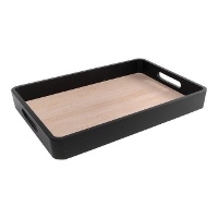 Bandeja de 40 x 30 cm efecto bambú