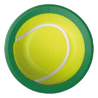 Platos de Tenis & Padel de 18 cm - 8 unidades