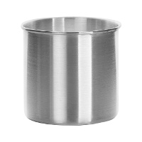 Molde de panettone de aluminio de 17 x 17 x 16 cm