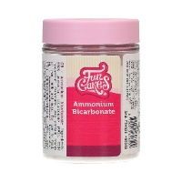 Bicarbonato de amonio en polvo de 80 gr - FunCakes