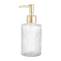 Dispensador de jabón elegante de 17 cm