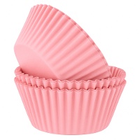 Cápsulas para cupcakes de 5 cm colores sólidos - Hilarious - 100 unidades