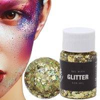 Gel con glitter de 20 gr