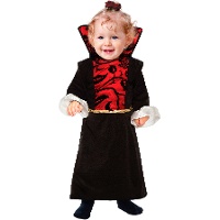 Disfraz de vampiresa elegante para bebé