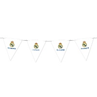 Banderín de Real Madrid blanco