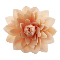 Oblea de flor gigante de Dalia otoñal de 12,5 cm - Dekora - 1 unidad