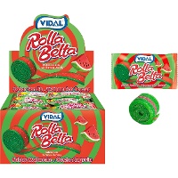 Regaliz Rolla Belta sandía con pica - Vidal - 24 unidades