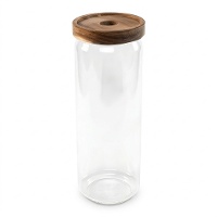 Tarro de 1,3 L de cristal con tapa