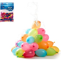 Globos de agua de colores - 500 unidades