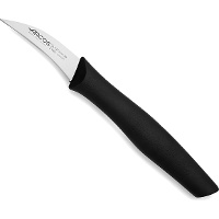 Cuchillo mondador de 6 cm de hoja color negro Nova - Arcos