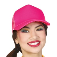 Gorra neón ajustable de colores