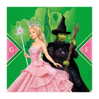 Servilletas de Wicked de 16,5 x 16,5 cm - 20 unidades