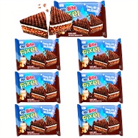 Mr Bitel Pixel de chocolate negro con crema de avellanas de 30 gr - 6 unidades