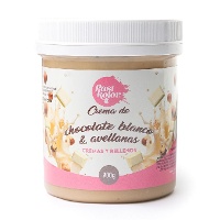 Crema de chocolate blanco y avellanas de 900 gr