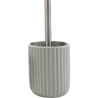 Escobillero de baño gris