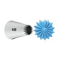 Boquilla de estrella abierta nº 6B - Wilton