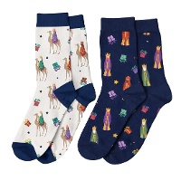 Calcetines de Reyes Magos - 1 par