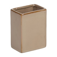 Portacepillos de dientes beige