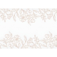 Camino de mesa floral elegante de 40 cm - 5 m