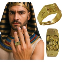 Anillo egipcio estilo faraónico
