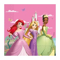 Servilletas de Princesas Disney de 16,5 x 16,5 cm - 20 unidades