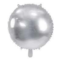 Globo redondo metalizado de 80 cm - Partydeco