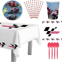 Pack para fiesta de MotoGP - 8 personas