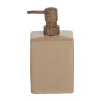 Dispensador de jabón de estilo rústico de 17,8 cm