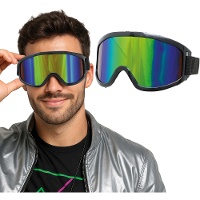 Gafas de esquí retrofuturistas